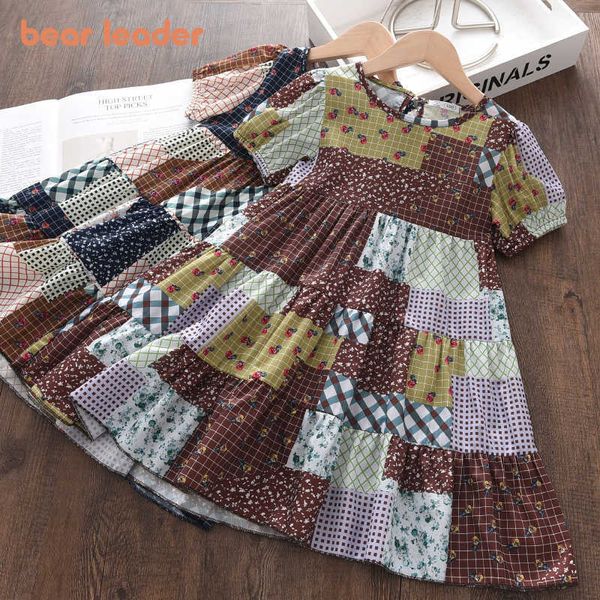 bear leader summer thin dresses for girls plaid patchwork summer dress kids fashion clothes casual princess vestidos for 3-7y 210708, Red;yellow
bear leader summer thin dresses for girls plaid patchwork summer dress kids fashion clothes casual princess vestidos for 3-7y 210708, Red;yellow