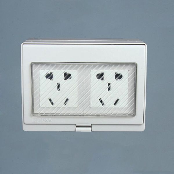 smart power plugs 250v10a ip55 report ce wall waterproof dust-proof socket, electrical weather resistant outdoor outlet grounded
smart power plugs 250v10a ip55 report ce wall waterproof dust-proof socket, electrical weather resistant outdoor outlet grounded