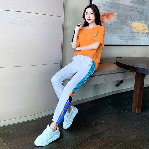 women's jumpsuits & rompers fashion suit women's cotton short sleeve summer leisure sports 9-point pants two piece korean girls�, Black;white
women's jumpsuits & rompers fashion suit women's cotton short sleeve summer leisure sports 9-point pants two piece korean girls�, Black;white