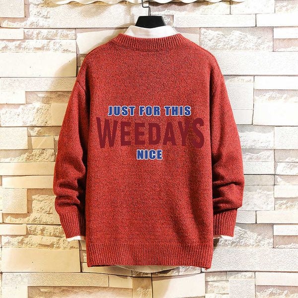 men's casual shirts sweaters black blue red long sleeves autumn winter pullover knitted o-neck plus oversize 5xl 7zr4, White;black