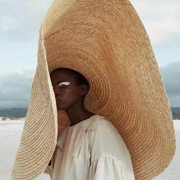 wide brim hats european and american summer beach outdoor travel vacation extra exaggerated sunshade woven dome big straw hat foldable, Blue;gray
wide brim hats european and american summer beach outdoor travel vacation extra exaggerated sunshade woven dome big straw hat foldable, Blue;gray