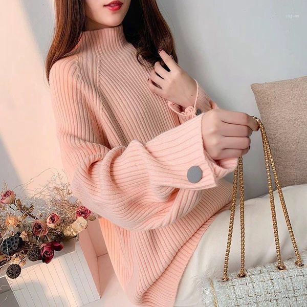 very fairy half turtleneck sweater female 2021 net red loose lazy wind inside with a base outside wearing tide men's jackets, Black;brown
very fairy half turtleneck sweater female 2021 net red loose lazy wind inside with a base outside wearing tide men's jackets, Black;brown