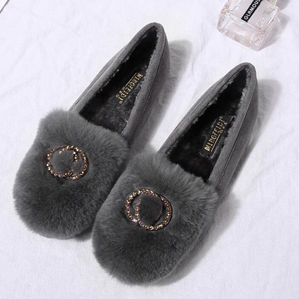 dress shoes real fur cotton woman large size 43 warm mink loafers plush women flats winter slip on crystal ladies moccasins ade4, Black
dress shoes real fur cotton woman large size 43 warm mink loafers plush women flats winter slip on crystal ladies moccasins ade4, Black