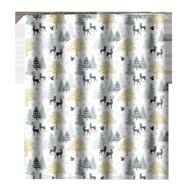 fawn patten waterproof shower curtain set with 8 hooks bathroom curtains 3jl587
fawn patten waterproof shower curtain set with 8 hooks bathroom curtains 3jl587