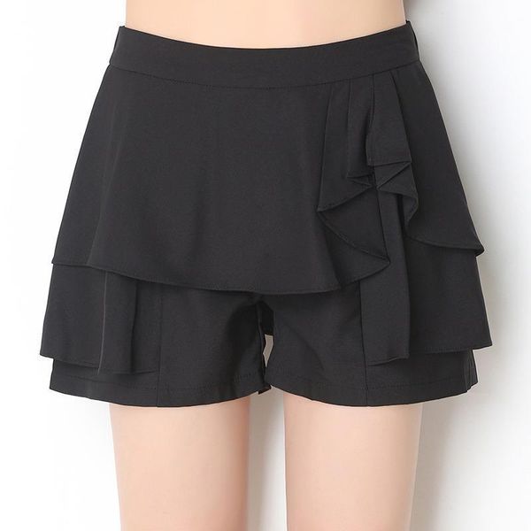 chiffon summer loose women shorts high waist bohemian ruffles casual skirts candy color wide leg trousers s 4xl, White;black
chiffon summer loose women shorts high waist bohemian ruffles casual skirts candy color wide leg trousers s 4xl, White;black