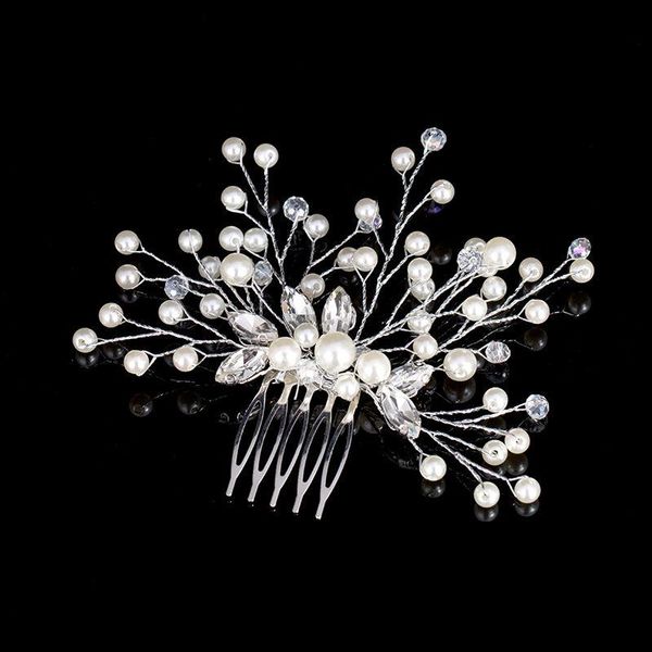 hair clips & barrettes trendy pearl wedding combs for women fashion crystal bride accessories handmade alloy jewelry, Golden;silver
hair clips & barrettes trendy pearl wedding combs for women fashion crystal bride accessories handmade alloy jewelry, Golden;silver