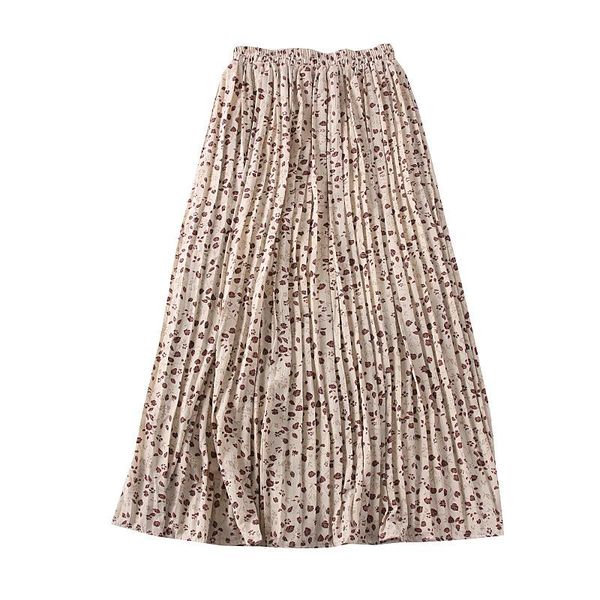 skirts tfetters chiffon floral pleated skirt womens 2021 summer korean printed high waist long women clothing, Black
skirts tfetters chiffon floral pleated skirt womens 2021 summer korean printed high waist long women clothing, Black