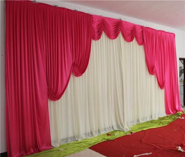 party decoration customade wedding backdrops curtain swag silk material drape stage decor 20ft (w) x 10ft (h)
party decoration customade wedding backdrops curtain swag silk material drape stage decor 20ft (w) x 10ft (h)