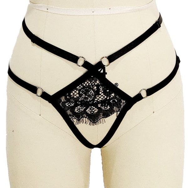 bamboo such as clothing, female uniform temptation, hollowed out low waist lace fun t-shaped underwear, Black;white
bamboo such as clothing, female uniform temptation, hollowed out low waist lace fun t-shaped underwear, Black;white