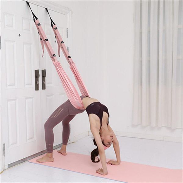 aerial yoga rope stretch the leg splits practic elastic bar and bends down to handstand training device resistance bands
aerial yoga rope stretch the leg splits practic elastic bar and bends down to handstand training device resistance bands
