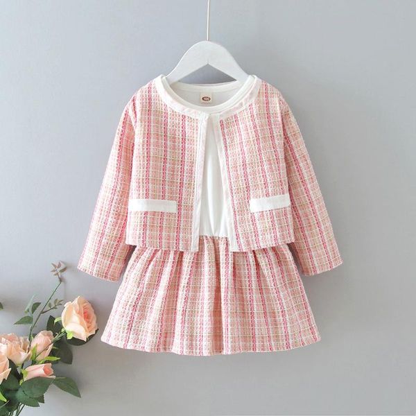 gooporson autumn kids clothes korean fashion little girls clothing set plaid coat&long sleeve princess dress toddler outfits sets, White
gooporson autumn kids clothes korean fashion little girls clothing set plaid coat&long sleeve princess dress toddler outfits sets, White