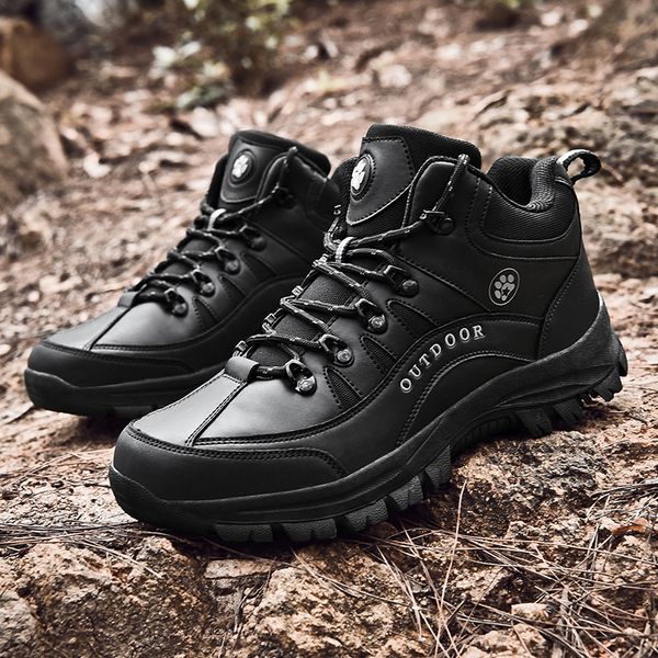 black military ankle boots men fashion leather tactical combat boots outdoor sneakers work shoes men casual hiking boots botas
black military ankle boots men fashion leather tactical combat boots outdoor sneakers work shoes men casual hiking boots botas
