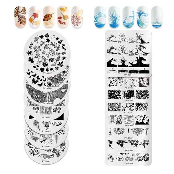 nail art templates pict you 1pc stamping plates tropical flower collection stamp diy plate stencil accessories tools, White
nail art templates pict you 1pc stamping plates tropical flower collection stamp diy plate stencil accessories tools, White