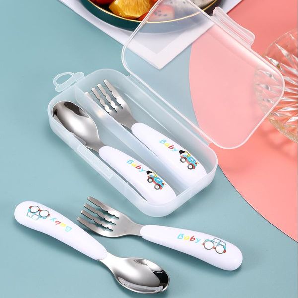 cups, dishes & utensils baby cutlery set children's spoon fork food feeding tableware stainless steel training with box
cups, dishes & utensils baby cutlery set children's spoon fork food feeding tableware stainless steel training with box