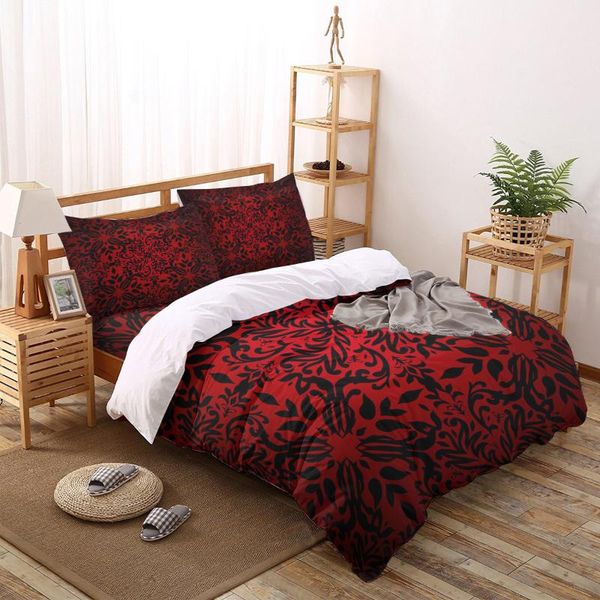 baroque flower pattern red bedding set duvet cover home textile bedclothes bed comforter sets king
baroque flower pattern red bedding set duvet cover home textile bedclothes bed comforter sets king