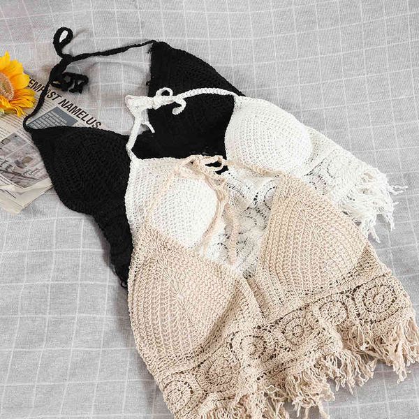 beautiful back halterneck camisole niche fringed side wear sleeveless women 210507, White
beautiful back halterneck camisole niche fringed side wear sleeveless women 210507, White