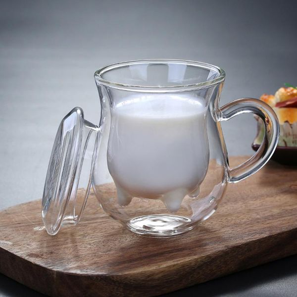 creative cow double layer glass creamer cup 230ml lovely milk jug juice tea coffee clear mug frother pitcher wine glasses
creative cow double layer glass creamer cup 230ml lovely milk jug juice tea coffee clear mug frother pitcher wine glasses