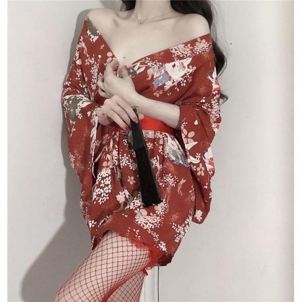 ethnic clothing kimono pajama for ladies japanese vintage style v-neck floral printing thin high waist slim cardigan dresses women's yu, Red
ethnic clothing kimono pajama for ladies japanese vintage style v-neck floral printing thin high waist slim cardigan dresses women's yu, Red