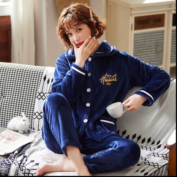 winter pajamas set long sleeves women sleepwear warm cute girls coral fleece large size homewear two piece 1565, Black;red
winter pajamas set long sleeves women sleepwear warm cute girls coral fleece large size homewear two piece 1565, Black;red