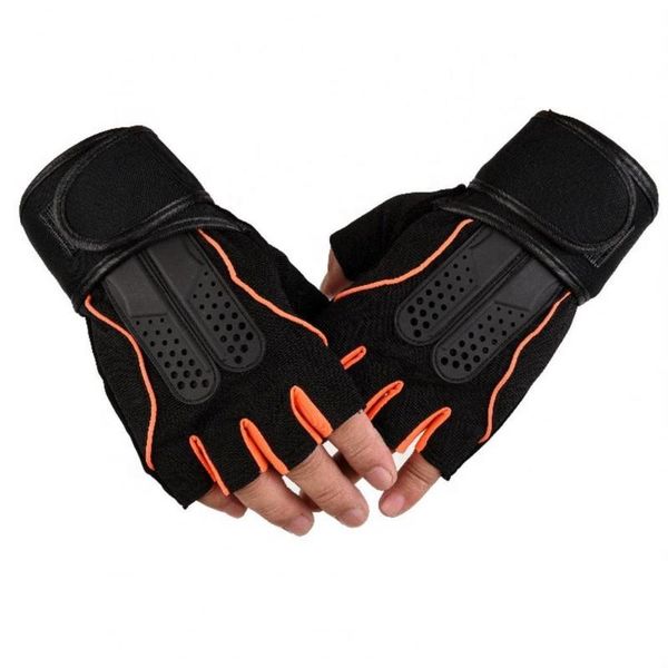pair fitness gloves anti-slip strength training half finger outdoor weightlifting sports wrist support, Black;red
pair fitness gloves anti-slip strength training half finger outdoor weightlifting sports wrist support, Black;red
