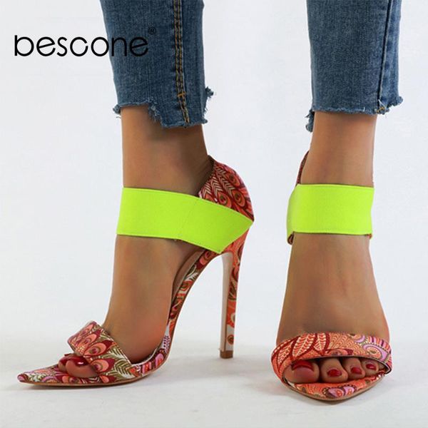 women shoes summer thin high heels pointed toe party stylish fashionable print 2021 colorful sandals um10, Black
women shoes summer thin high heels pointed toe party stylish fashionable print 2021 colorful sandals um10, Black