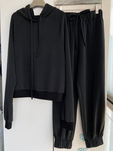 fashion 2021 ladies hooded drawstring sports casual suit sweater + trousers 2-piece set 1020 women's two piece pants, White
fashion 2021 ladies hooded drawstring sports casual suit sweater + trousers 2-piece set 1020 women's two piece pants, White