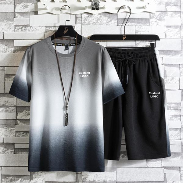 custom 3d gradient sportswear streetwear men tracksuits summer sets casual hip hop printed t shirts shorts plus size 4xl, Gray
custom 3d gradient sportswear streetwear men tracksuits summer sets casual hip hop printed t shirts shorts plus size 4xl, Gray
