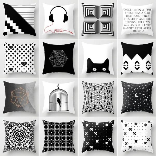 cushion/decorative pillow black and white geometric sofa decorative cushion cover pillowcase polyester 45*45 throw home decor pillowcover
cushion/decorative pillow black and white geometric sofa decorative cushion cover pillowcase polyester 45*45 throw home decor pillowcover