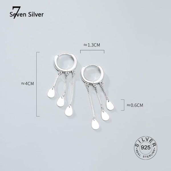 hoop & huggie 925 sterling silver dainty sweet water drop tassel earrings for women oorbellen pendientes vintage trendy fine aretes de, Golden;silver
hoop & huggie 925 sterling silver dainty sweet water drop tassel earrings for women oorbellen pendientes vintage trendy fine aretes de, Golden;silver