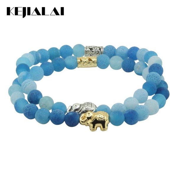 charm bracelets kejialai style women bracelet fashion jewelry natural stone blue crystal beads tibetan silver elephant, Golden;silver
charm bracelets kejialai style women bracelet fashion jewelry natural stone blue crystal beads tibetan silver elephant, Golden;silver
