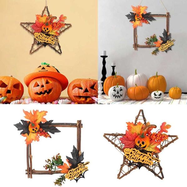 decorative flowers & wreaths hanging ornament wooden halloween black pumpkin star shape wall simulation wreath home garden decor hh4
decorative flowers & wreaths hanging ornament wooden halloween black pumpkin star shape wall simulation wreath home garden decor hh4