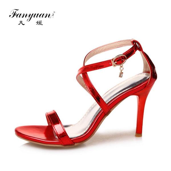 fanyuan 2021 summer shoes women sandals design ankle strap cross-tied super high heel lady's elegant working pump, Black
fanyuan 2021 summer shoes women sandals design ankle strap cross-tied super high heel lady's elegant working pump, Black