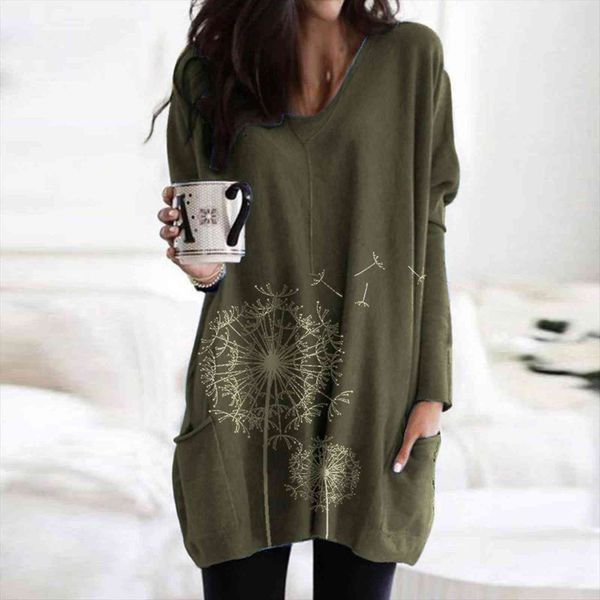 5xl plus size printing womens shirt floral casual v neck pocket tunic long sleeve spring shirts for women roupas, White
5xl plus size printing womens shirt floral casual v neck pocket tunic long sleeve spring shirts for women roupas, White