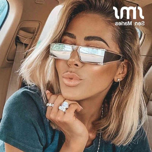 Fashion Rectangle Small sunglasses Women 2019 Luxury Brand Mirror Silver Black Clear Objective One Piece Punk Men Gafas Shades UV400 Glasses wholesale
Fashion Rectangle Small sunglasses Women 2019 Luxury Brand Mirror Silver Black Clear Objective One Piece Punk Men Gafas Shades UV400 Glasses wholesale