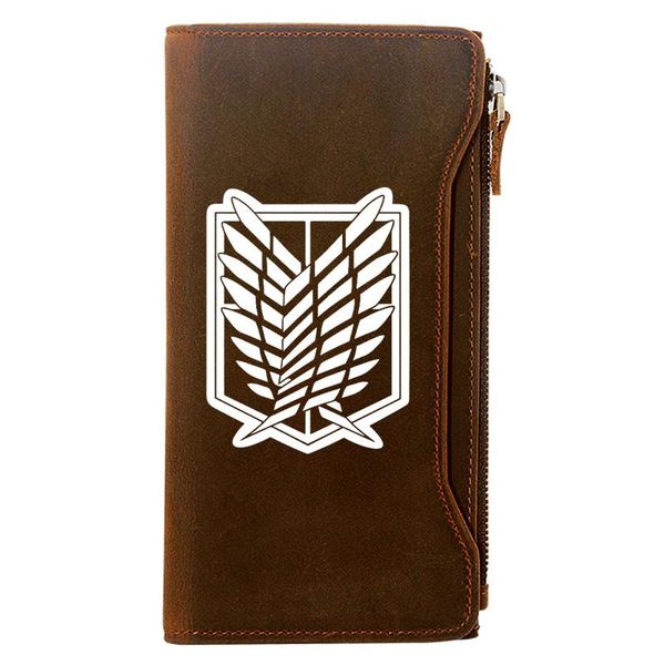 wallets attack on titan design holder package genuine leather zipper wallet men long clutch purse, Red;black
wallets attack on titan design holder package genuine leather zipper wallet men long clutch purse, Red;black
