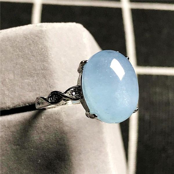 cluster rings 13x10mm natural blue aquamarine ring jewelry for woman man clear crystal ocean beads silver gemstone adjustable size, Golden;silver
cluster rings 13x10mm natural blue aquamarine ring jewelry for woman man clear crystal ocean beads silver gemstone adjustable size, Golden;silver