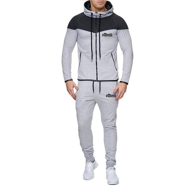 men's tracksuits men fashion solid color striped hoodie set 2021 casual hooded tracksuit suit male winter gym sweatshirt hoodies pants, Gray
men's tracksuits men fashion solid color striped hoodie set 2021 casual hooded tracksuit suit male winter gym sweatshirt hoodies pants, Gray