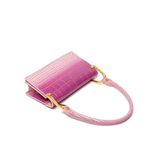 handbag this year's popular gradient underarm bag crocodile pattern hand zixia portable small square for women, Black;red
handbag this year's popular gradient underarm bag crocodile pattern hand zixia portable small square for women, Black;red