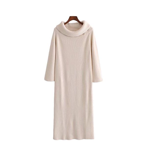 casual dresses woman beige slash neck slim stretchy kniteed dress spring autumn elegant ladies soft female warm, Black;gray
casual dresses woman beige slash neck slim stretchy kniteed dress spring autumn elegant ladies soft female warm, Black;gray