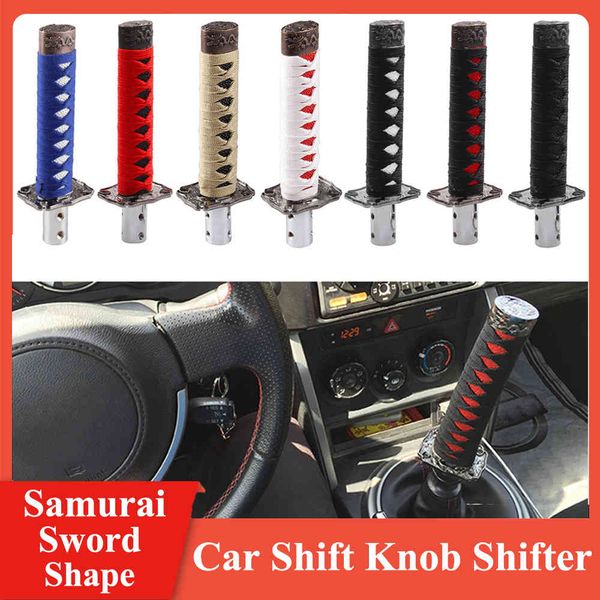 universal long samurai sword shape automatic er w/4 adapters gearbox handles gear shift knob car styling
universal long samurai sword shape automatic er w/4 adapters gearbox handles gear shift knob car styling