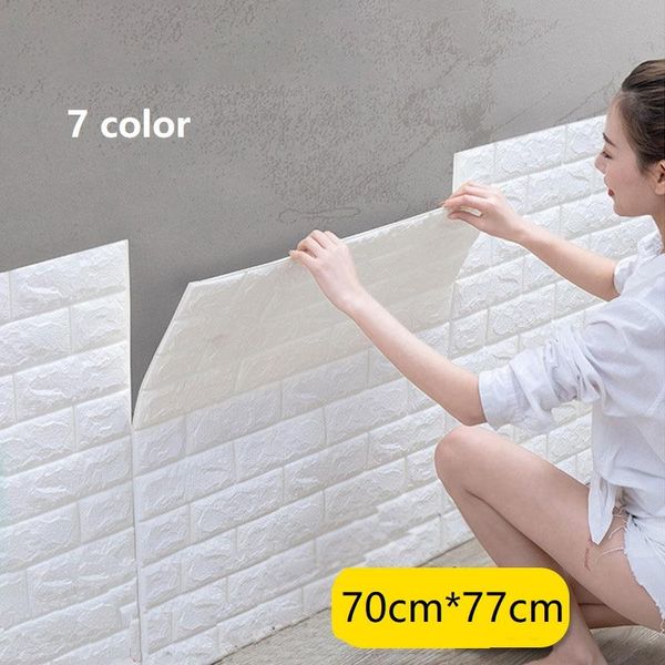 wall stickers 3d self-adhesive wallpaper waterproof brick pattern decor tv background sticker home decoration renovation
wall stickers 3d self-adhesive wallpaper waterproof brick pattern decor tv background sticker home decoration renovation