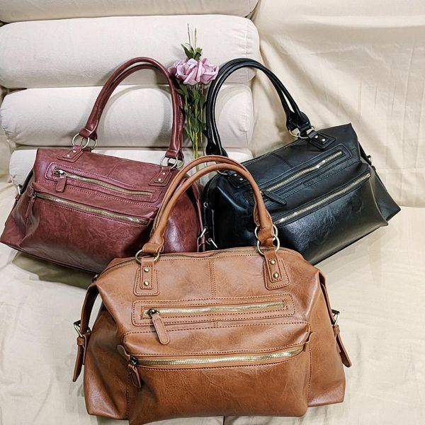 evening bags retro style handbag for women soft oil wax leather shoulder purse lapbag crossbody hand with pocket black tote 2021
evening bags retro style handbag for women soft oil wax leather shoulder purse lapbag crossbody hand with pocket black tote 2021