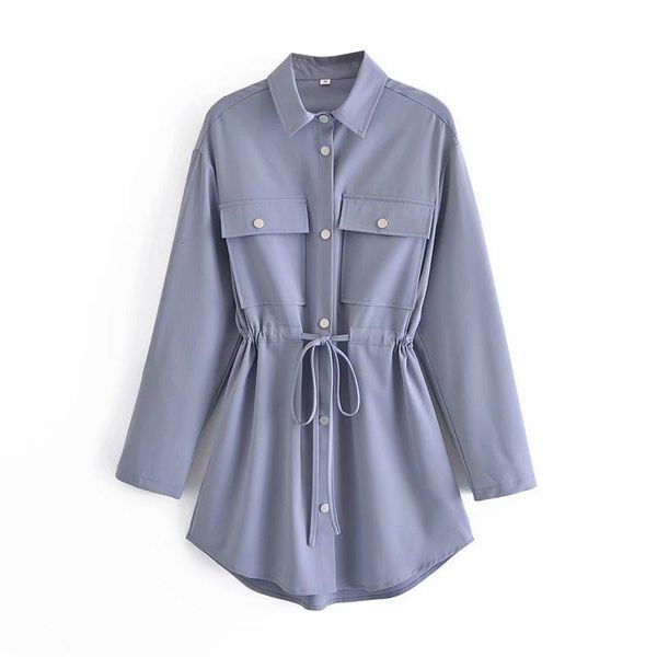 women's blouses & shirts puwd elegant women loose purple long shirt 2021 spring fashion female oversized lacing ladies chic solid pocke, White
women's blouses & shirts puwd elegant women loose purple long shirt 2021 spring fashion female oversized lacing ladies chic solid pocke, White