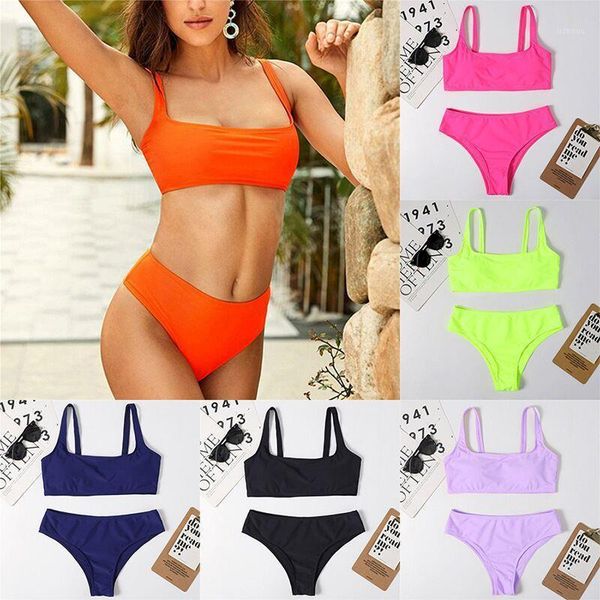women's swimwear swimming suit for women 2021 foreign trade cross-border beauty solid color multi-color split bikini, White;black
women's swimwear swimming suit for women 2021 foreign trade cross-border beauty solid color multi-color split bikini, White;black