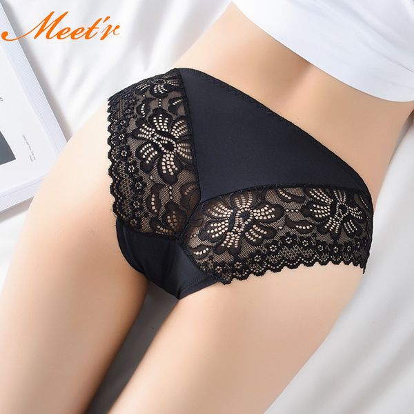 meet'r women lace lingerie temptation low-waist panties thong no trace breathable underwear female g string intimates, Black;pink
meet'r women lace lingerie temptation low-waist panties thong no trace breathable underwear female g string intimates, Black;pink