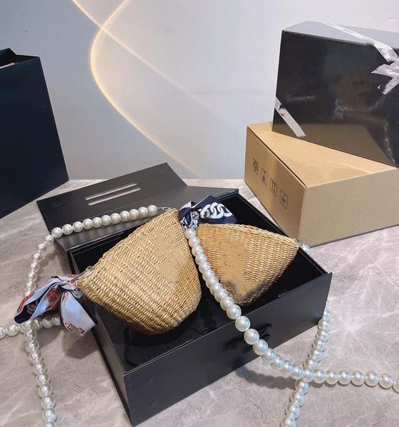 designer -2021 weaving pearl chain bag slanting cross body fashion brand summer travel beach with box
designer -2021 weaving pearl chain bag slanting cross body fashion brand summer travel beach with box