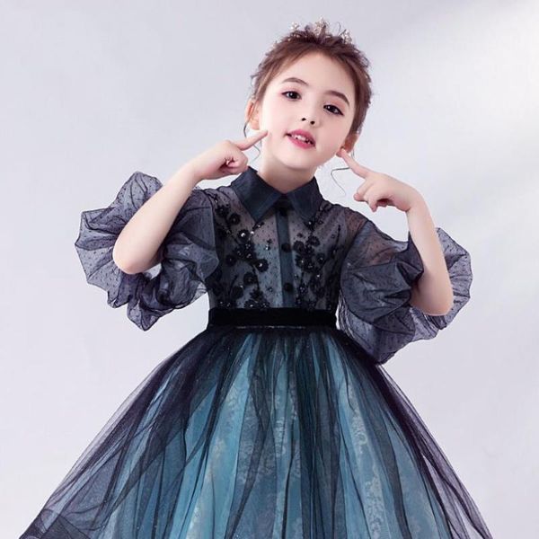 lapel tulle flower girl dresses birthday gown wedding evening gowns lantern sleeve beading embroidery formal dress girl's, Red;yellow
lapel tulle flower girl dresses birthday gown wedding evening gowns lantern sleeve beading embroidery formal dress girl's, Red;yellow