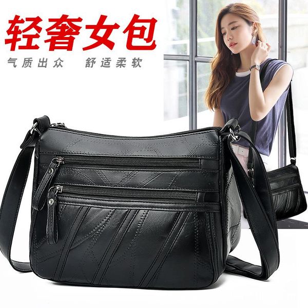 evening bags women's 2021 soft leather ladies shoulder messenger bag for middle-aged and old people.
evening bags women's 2021 soft leather ladies shoulder messenger bag for middle-aged and old people.