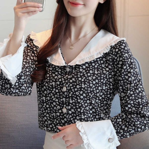 blusas mujer de moda long sleeve v-neck blouse women print chiffon women blouse blusa feminina womens and blouses c453 210602, White
blusas mujer de moda long sleeve v-neck blouse women print chiffon women blouse blusa feminina womens and blouses c453 210602, White