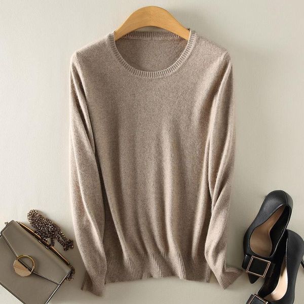 qiaofeishang cashmere wool solid color women sweaters pullover o neck long sleeve knitted clothes, White;black
qiaofeishang cashmere wool solid color women sweaters pullover o neck long sleeve knitted clothes, White;black